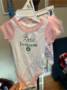 Boston Celtics Baby Outfit